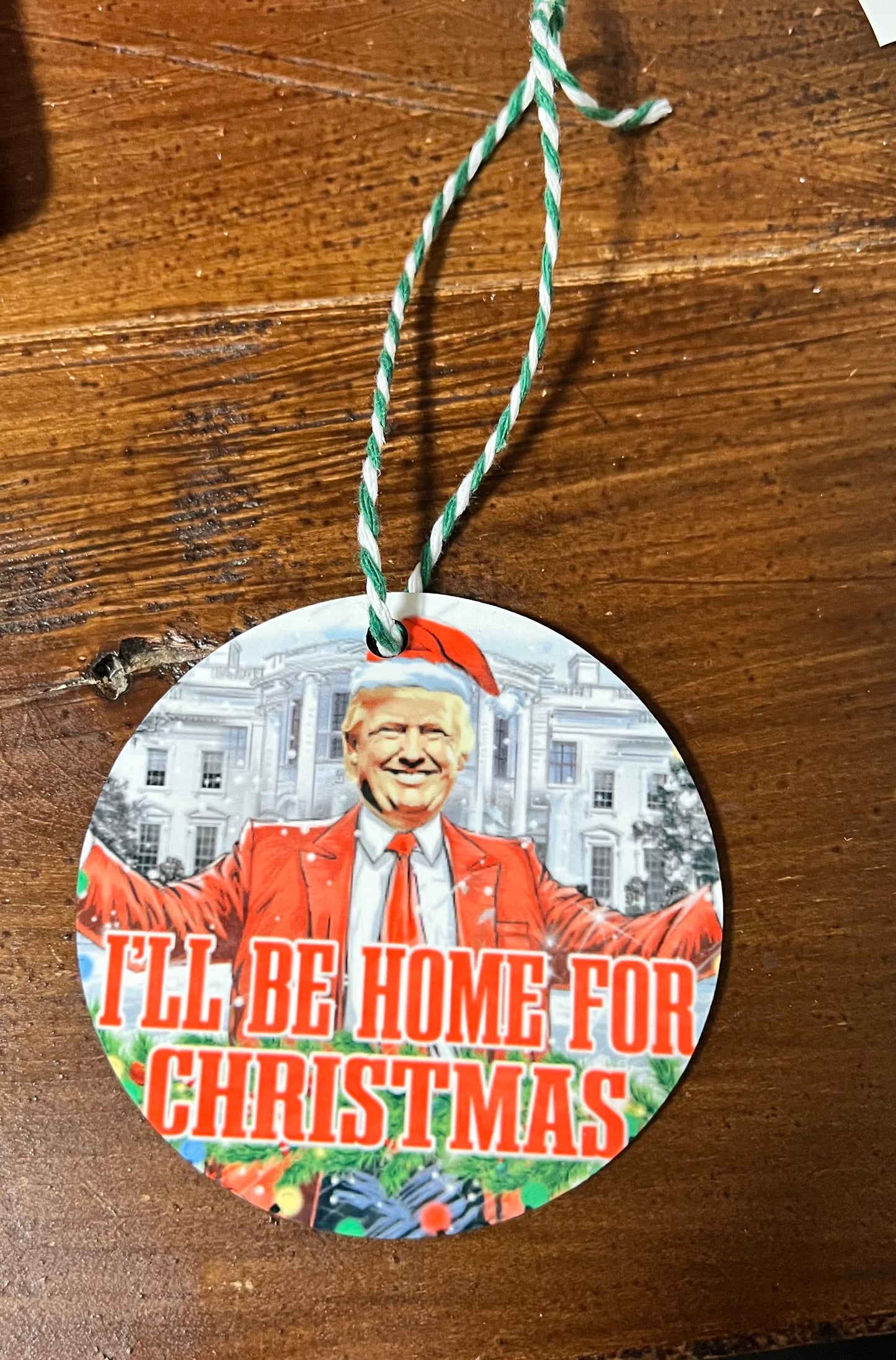 Trump Christmas Ornament