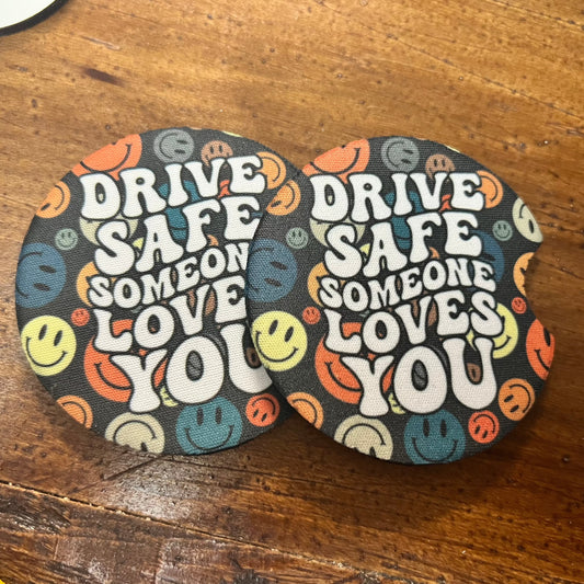 Drive Safe Car Coasters