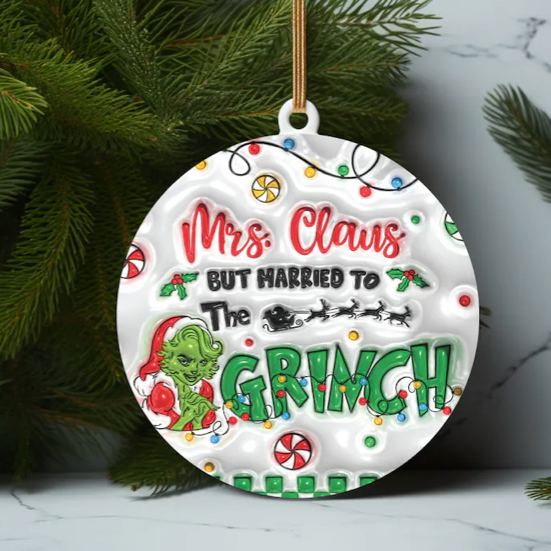 Christmas Ornaments- Grinch