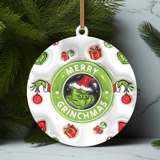 Christmas Ornaments- Grinch